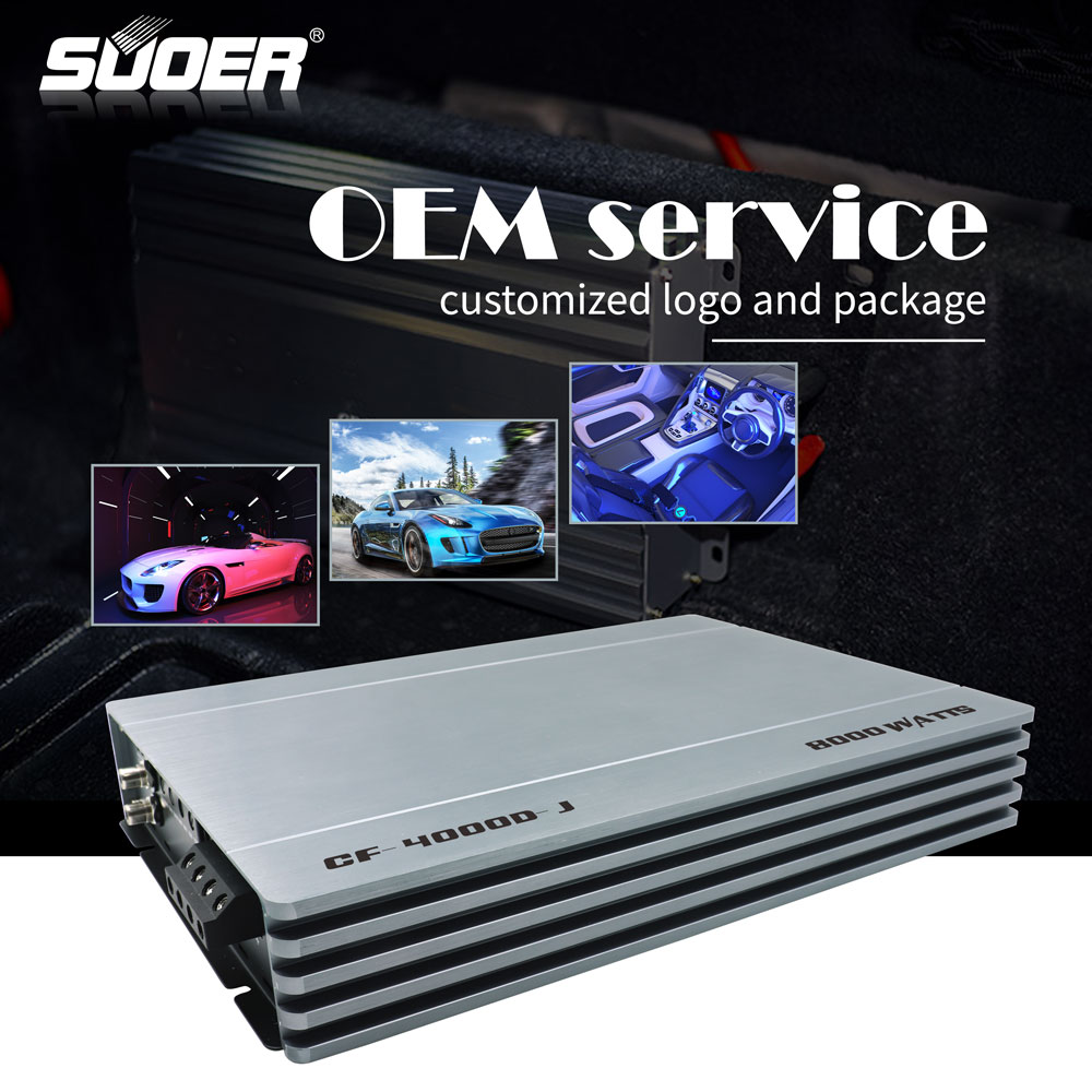 Car Amplifier - CF-4000D-J